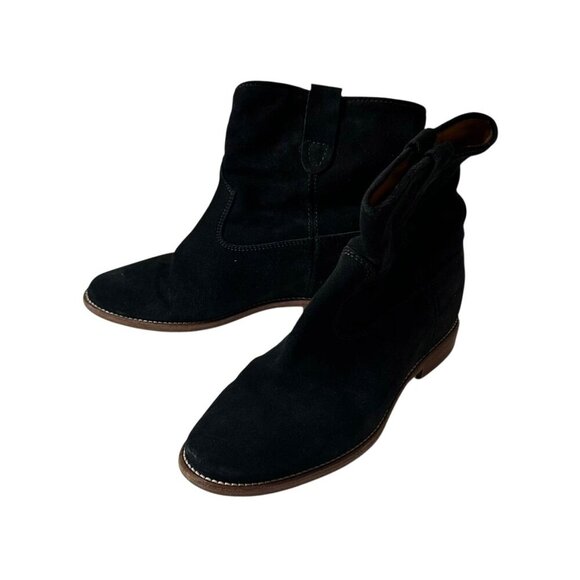 Isabelle Marant Etoile Suede Crisi boots. Size 38 EU, Black - Picture 1 of 11
